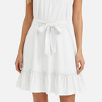 Vellouran | Women’s Halter Mini Dress – Elegant Summer Wear