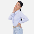 Vellouran | Women’s Ruffled Button-Up Blouse