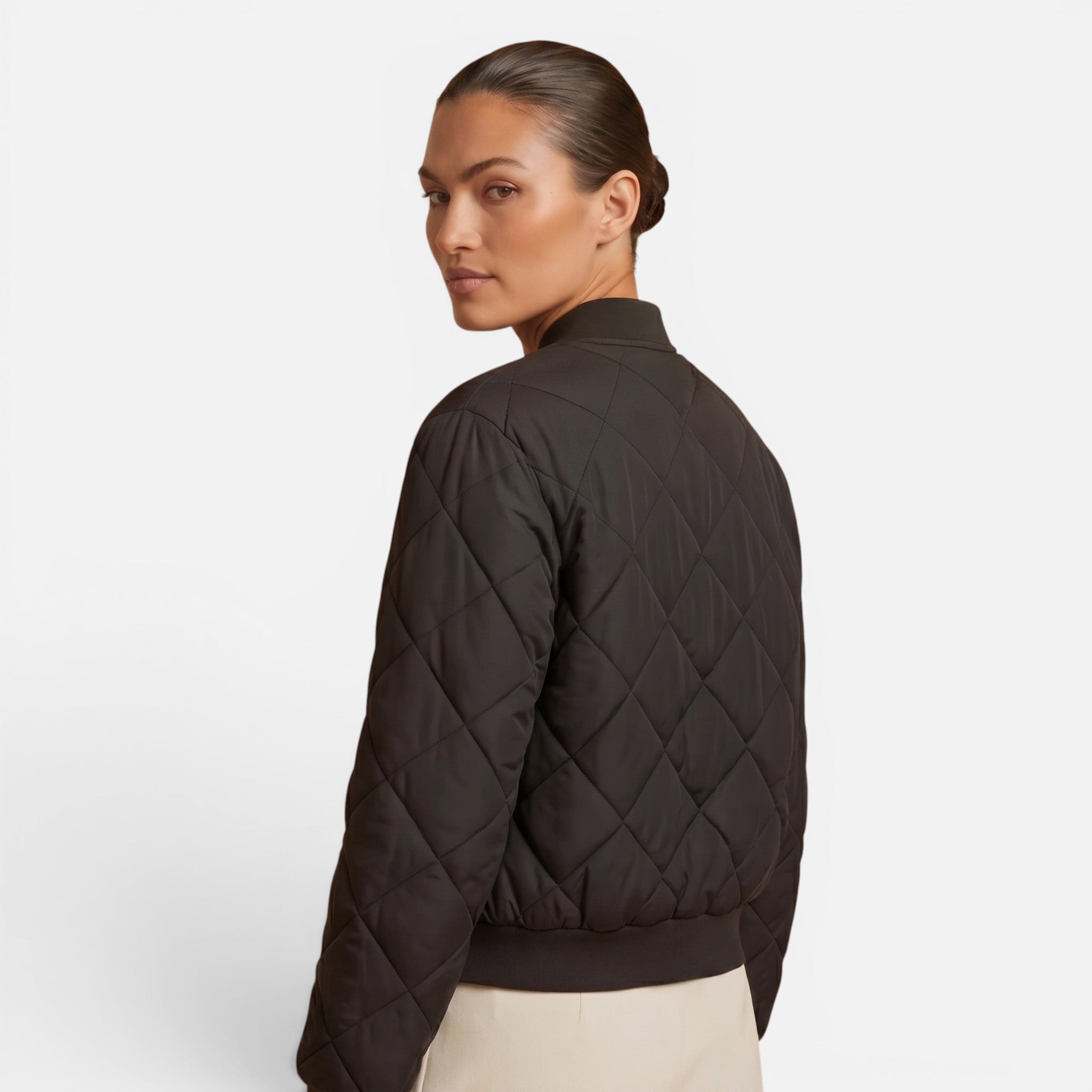 Vellouran | Women's Quilted Bomber Jacket