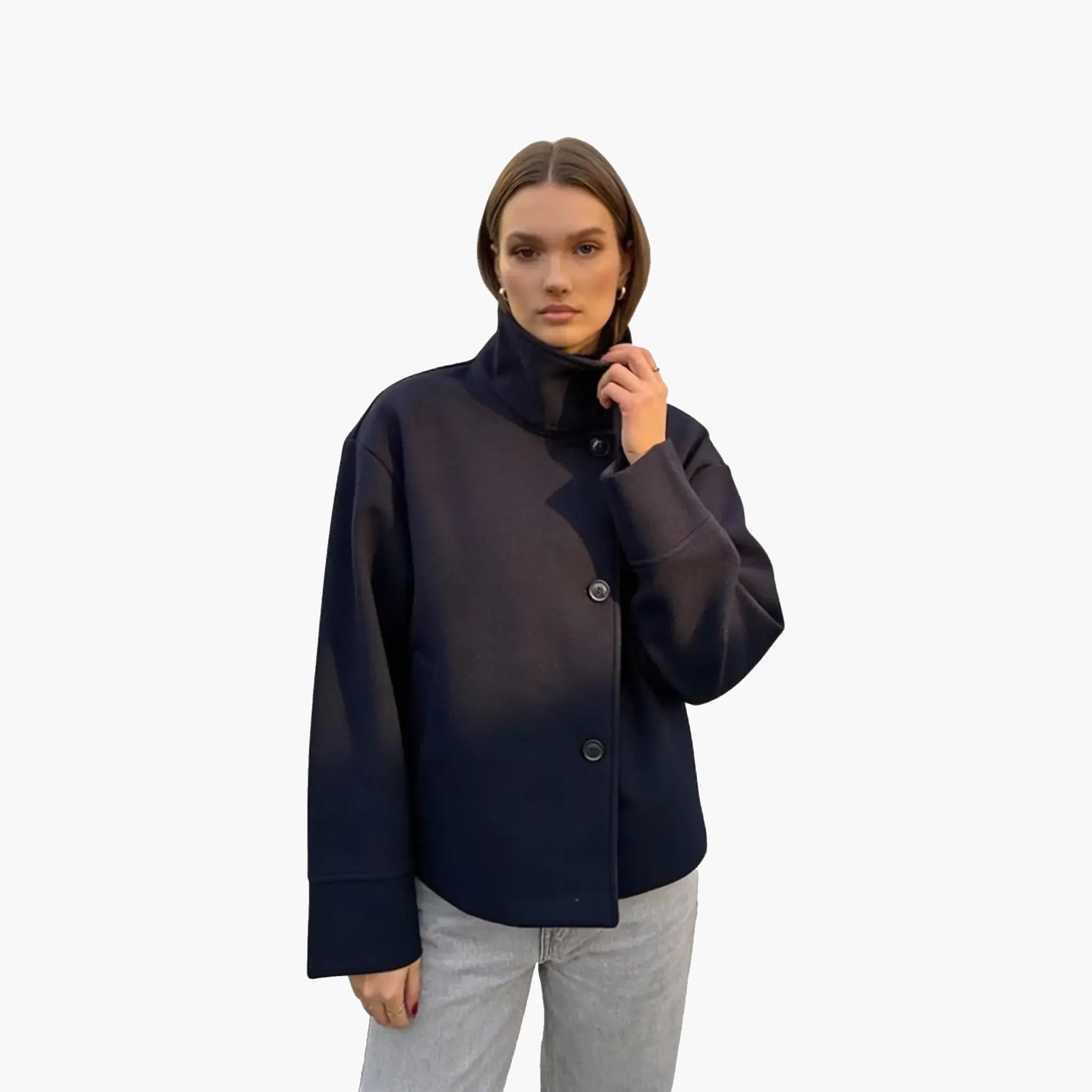 Vellouran | Women’s Scandinavian Style Single-Breasted Spring Jacket