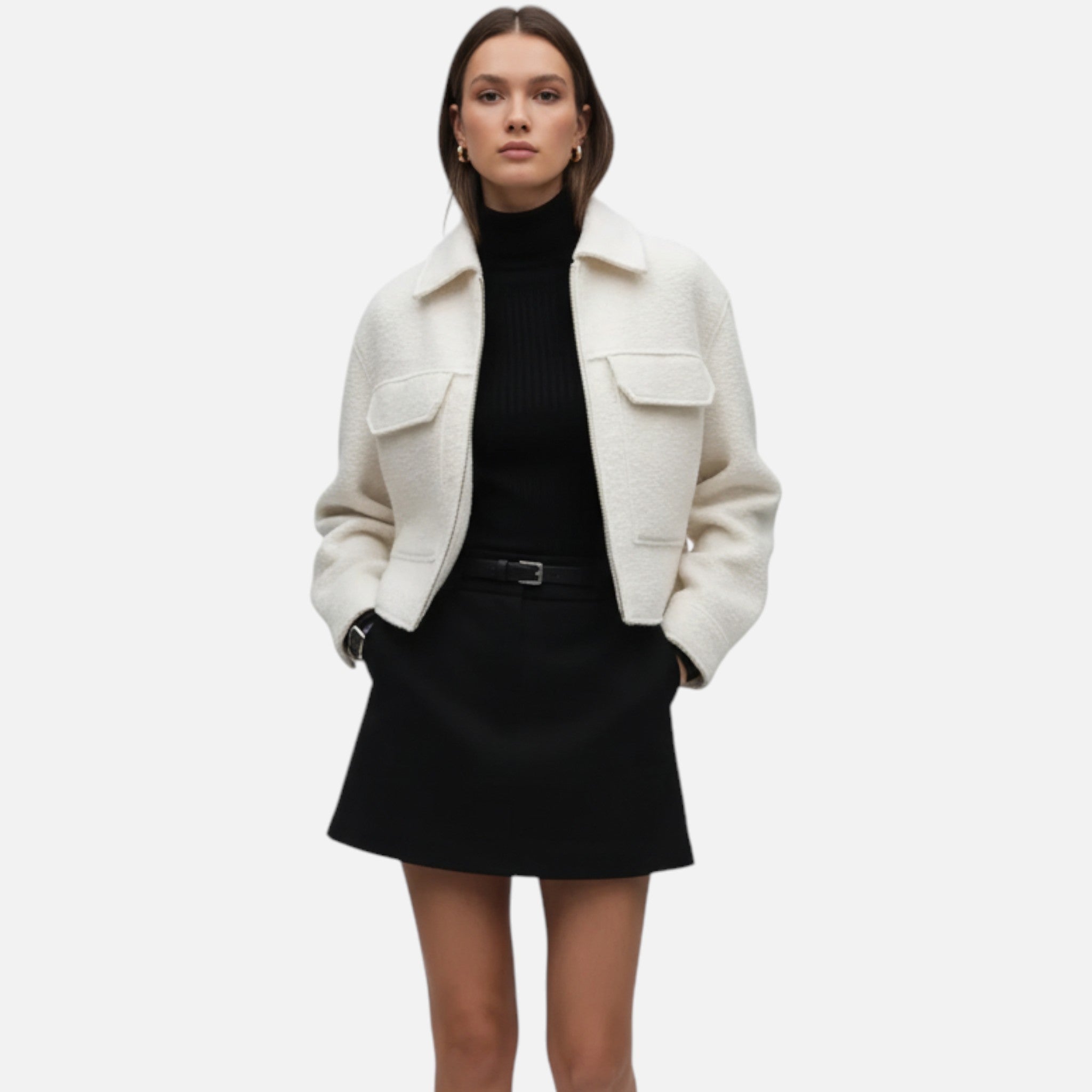 Vellouran | Women’s Elegant Cropped Jacket