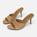 Vellouran | Women’s Suede High-Heel Mules