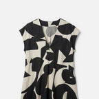 Vellouran | Women's V Neck Maxi Dress with Stylish Print for Summer