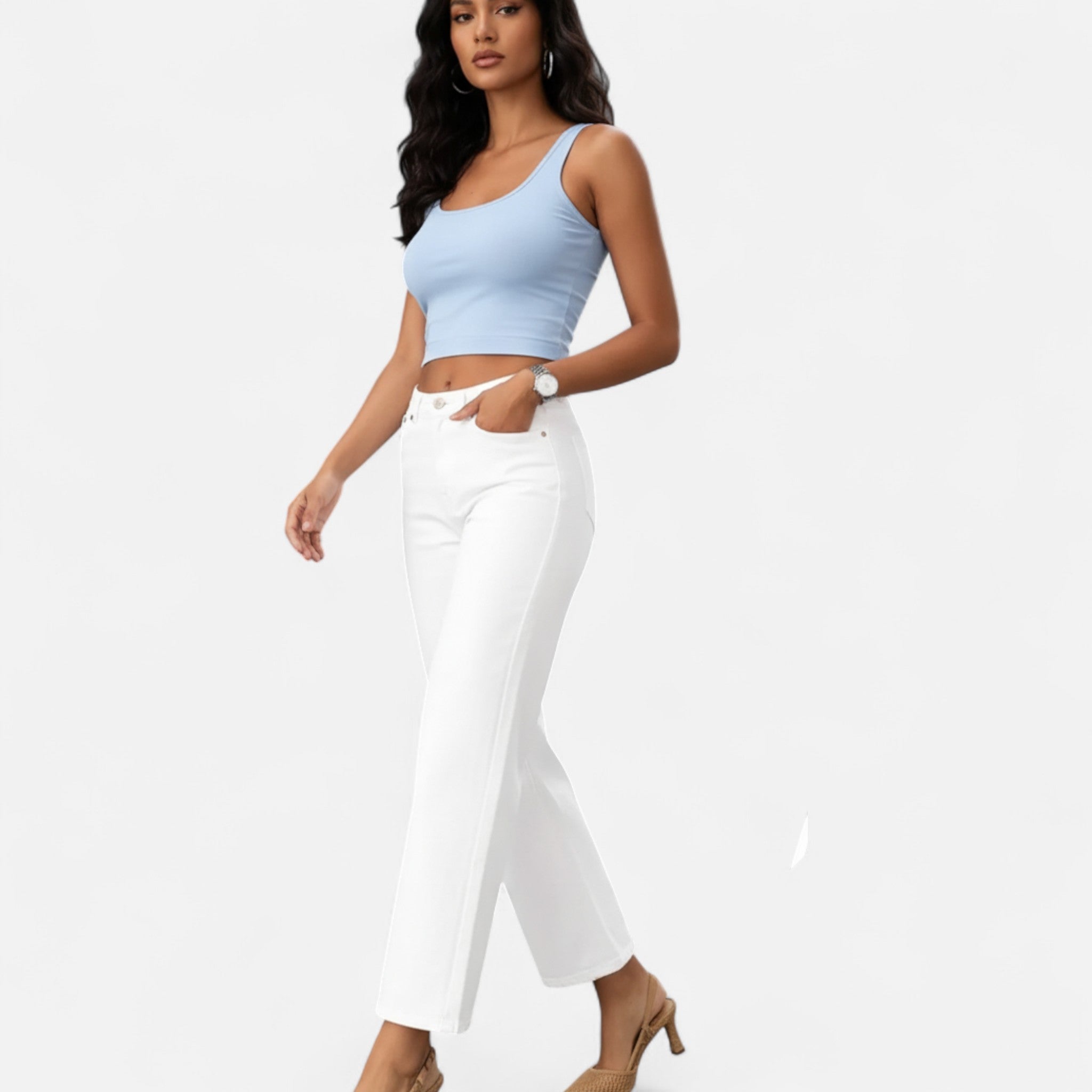 Vellouran | Women’s Luxe Loose-Fit Palazzo Pants