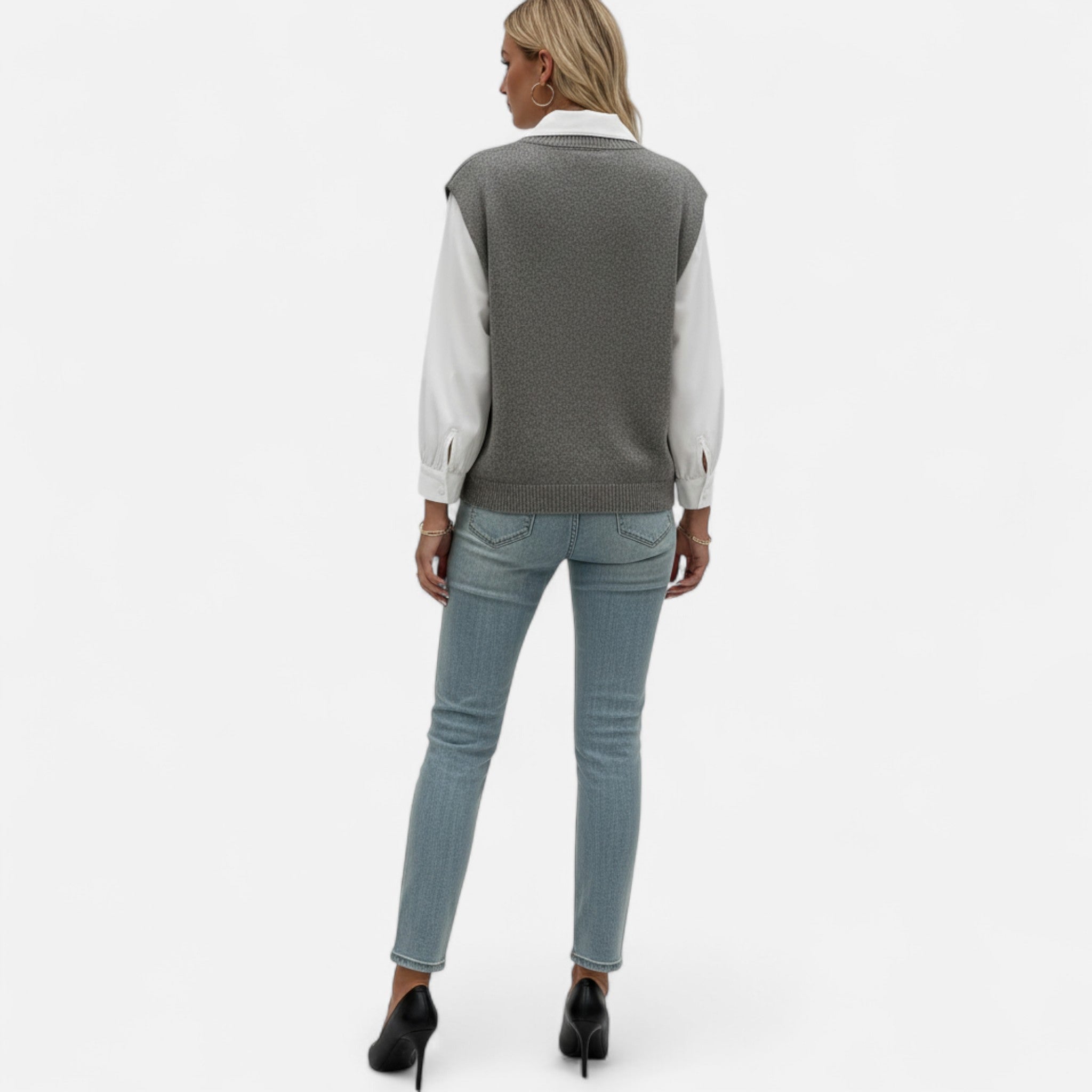 Vellouran | Women’s Elegant Wool Knit Vest